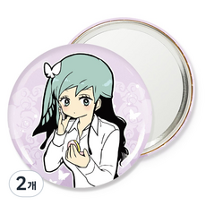 WEB Toon SHoP 韓漫我不想要這樣的英雄隨身圓鏡 75mm, 淑女, 2個