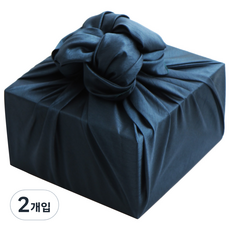 Bom91 640 絲綢單層包袱巾 90 x 90 cm, 藍綠色, 2入