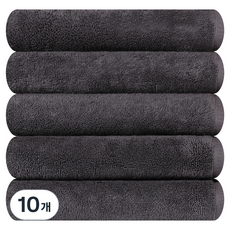 Songwol 松月 優質飯店毛巾 200g 40支精梳棉, 灰色, 10個