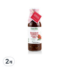 Gaviya烤番茄與墨西哥辣椒莎莎醬, 2個, 360ml