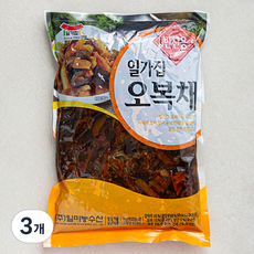 일가집 오복채, 3개, 1kg