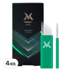 메타브이 V 엠보 수지 니들 1818 20p, 4세트