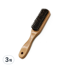 多功能木質衣刷, 混色, 3個