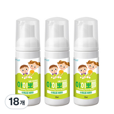 아이뽀들 핸드워시 애플향, 50ml, 18개