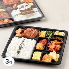 롯데 다찬도시락 12찬, 489g, 3개