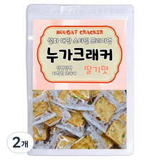 대만 스타일 프리미엄 누가크래커 딸기맛, 300g, 2개