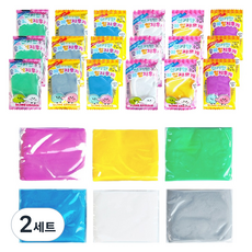 아가플러스 조물조물 슬라임 지우개 6종 x 3p 세트, 혼합색상, 2세트