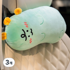니니즈 발라당 차량용 목쿠션, 죠르디, 3개