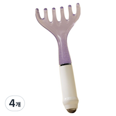 썸즈마인 手持頭皮按摩器, 紫色, 4個