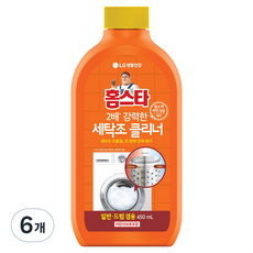 홈스타 퍼펙트 세탁조 클리너, 450ml, 6개 450ml, 6개