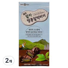 TamNaNeunChocolate 濟州抹茶花生麻糬派, 2個, 720g