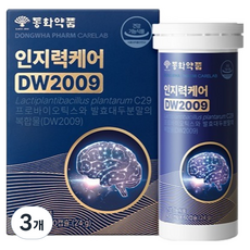 동화약품 인지력케어 DW2009, 60정, 3개
