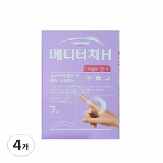 메디터치 H 핑거 습윤밴드 7p, 4개
