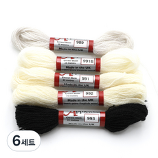 Joy十字繡Apple Tone羊毛紗 5種組, 6組, 989, 991B, 991, 992, 993