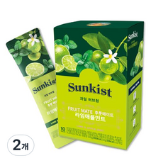 Sunkist 香吉士 Fruit Mate水果香草糖漿 藍莓木槿, 50g, 10入, 2個