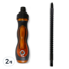 Zero Nine 長度可調棘輪多功能螺絲起子, 2個