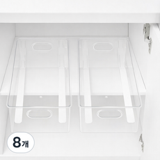 Jeepsaram 免鑽孔滑軌, 白色, 8個