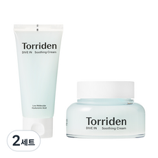 토리든 다이브인 히알루론산 수딩 크림 2p, 2세트