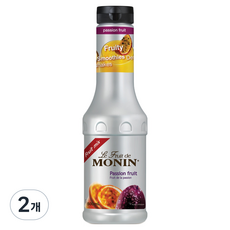 모닌 패션후르츠 프룻 믹스 시럽, 2개, 500ml