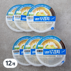 칠갑농산 냉면무김치, 160g, 12개