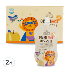 몸애수호 어린이 홍삼 배도라지 10p, 혼합맛(홍삼/배/도라지), 2개