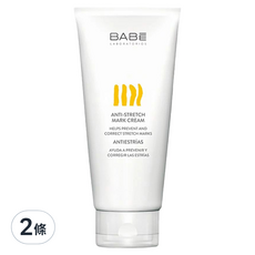 BABE 貝貝實驗室 撫紋霜, 專為孕婦媽媽設計, 改善和預防紋路, 恢復皮膚的緊緻和彈性, 200ml, 2件