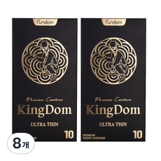 펀돔 킹돔 울트라씬 콘돔, 8개, 10개입
