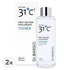 Dr.BARGO First Edition 玻尿酸保濕化妝水, 2個, 400ml