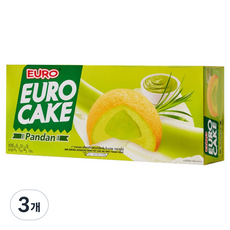 泰國 EURO 卡士達蛋糕, 3個, 144g