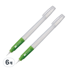 톰보우 수채화용 워터 브러시, Small, 6개