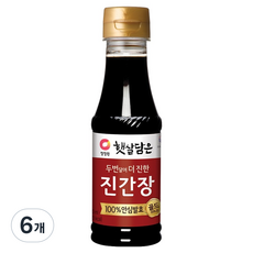 清淨園 Hatdam 兩次達人 金標釀造醬油, 200ml, 6個