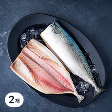부산 13번 중매인 생물 구이용 고등어 대 (2미), 1kg(대, 2미), 2개