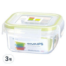 코멕스 NEW 바이오킵스 밀폐용기 정1호, 300ml, 3개