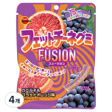 부르본 페투치니 퓨전 젤리, 50g, 4개