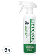하이포닉 탈취제 평창 향, 500ml, 6개