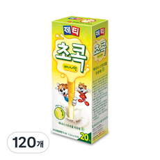 제티 초콕 바나나맛, 3.6g, 6개, 20개입