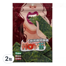 利亞企業社 台式厚切烤海苔 醬燒風味, 2包, 30g