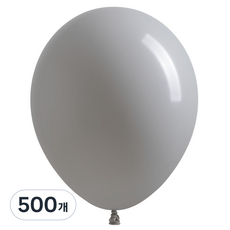 조이벌룬 풍선 30cm, 그레이, 500개