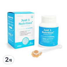 펫토리아 반려동물 저스트 원 뉴트리션 영양제, 장건강/유산균, 60g, 2개