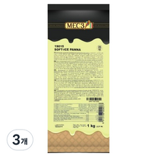 MEC3 潘那軟冰淇淋, 1kg, 3個