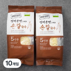 칠갑농산 손칼국수 5인분, 800g, 10개입