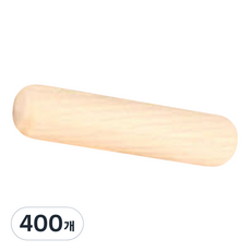 Inudeco 層板用原木木栓, 單一顏色, 400個