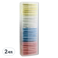 aydshop 粉筆 + 塑膠盒, 粉彩色, 2套