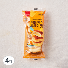 삼립 더블치즈 후레쉬팡, 98g, 1개입, 4개