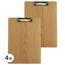 Informals A4 基本款文件板夾, 4個, 棕色