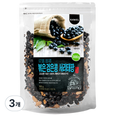 RAWEL 烤黑豆, 300g, 3包