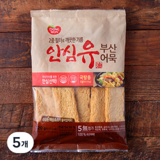 동원에프앤비 안심유 부산어묵 국탕용, 320g, 5개