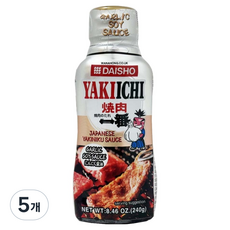 다이쇼 야키이치 야키니쿠 마늘간장 소스, 5개, 240ml
