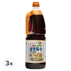 첫맛 8배 고농축 냉면육수, 2.1kg, 3개