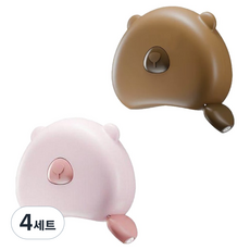 빅드림 귀여운 캐릭터 자동 줄자 2종 세트, 4세트, 150cm